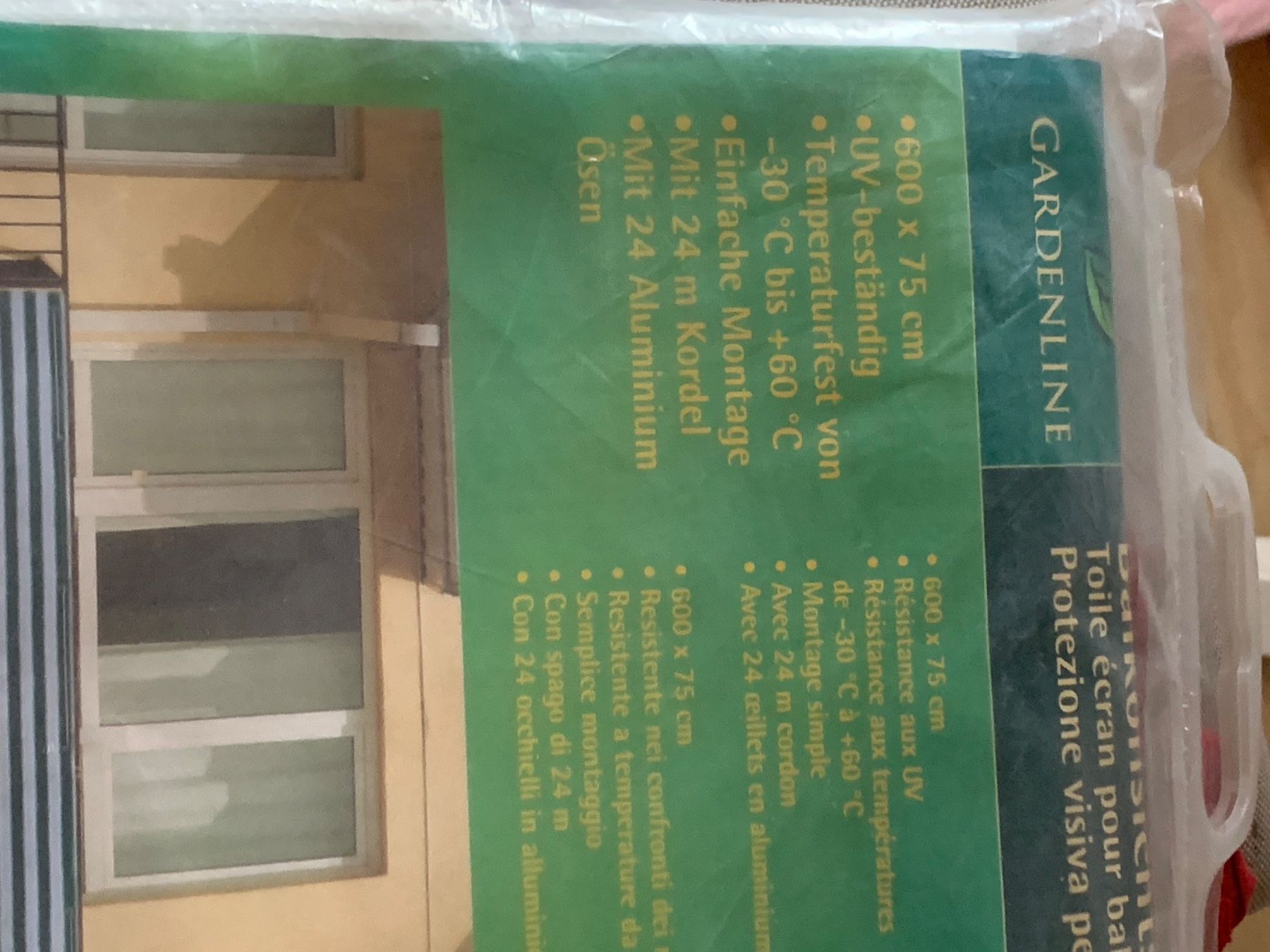Casette da giardino & serre: Toile écran pour balcon – Nuovo e nell'imballaggio originale da Moutier venduto da Arti1981 2