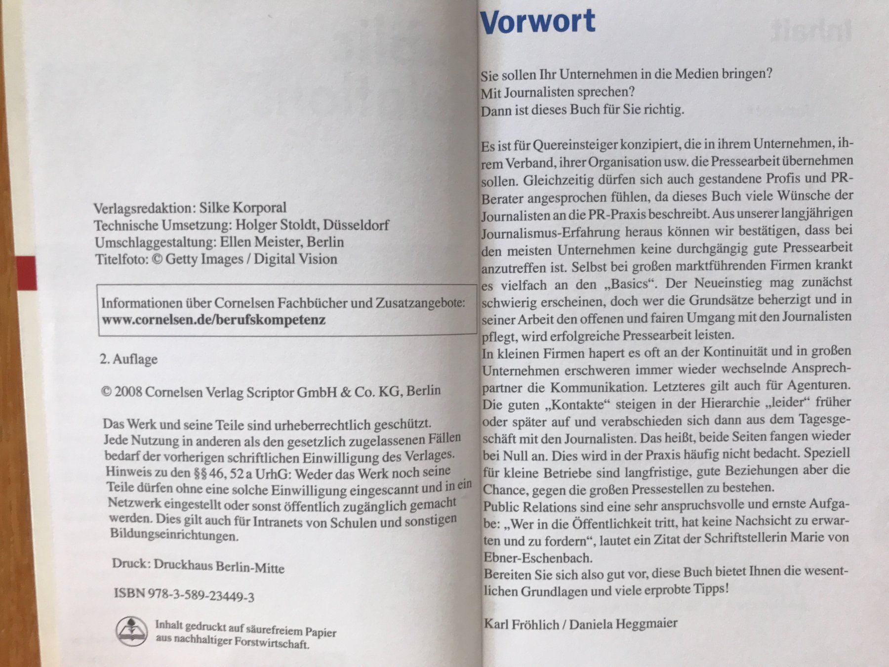 Libri: PR - Public Relations - Öffentlichkeitsarbeit – Usato da Arbon venduto da KaSaBo 3