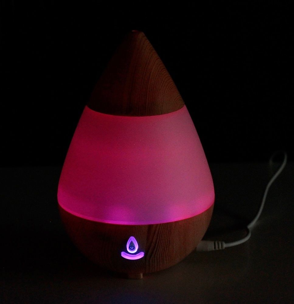 Diffusori di oli essenziali: Aroma Diffuser weiss/braun mit USB, Farbwechsel – Nuovo e nell'imballaggio originale da Basel venduto da Seifehuesli 1