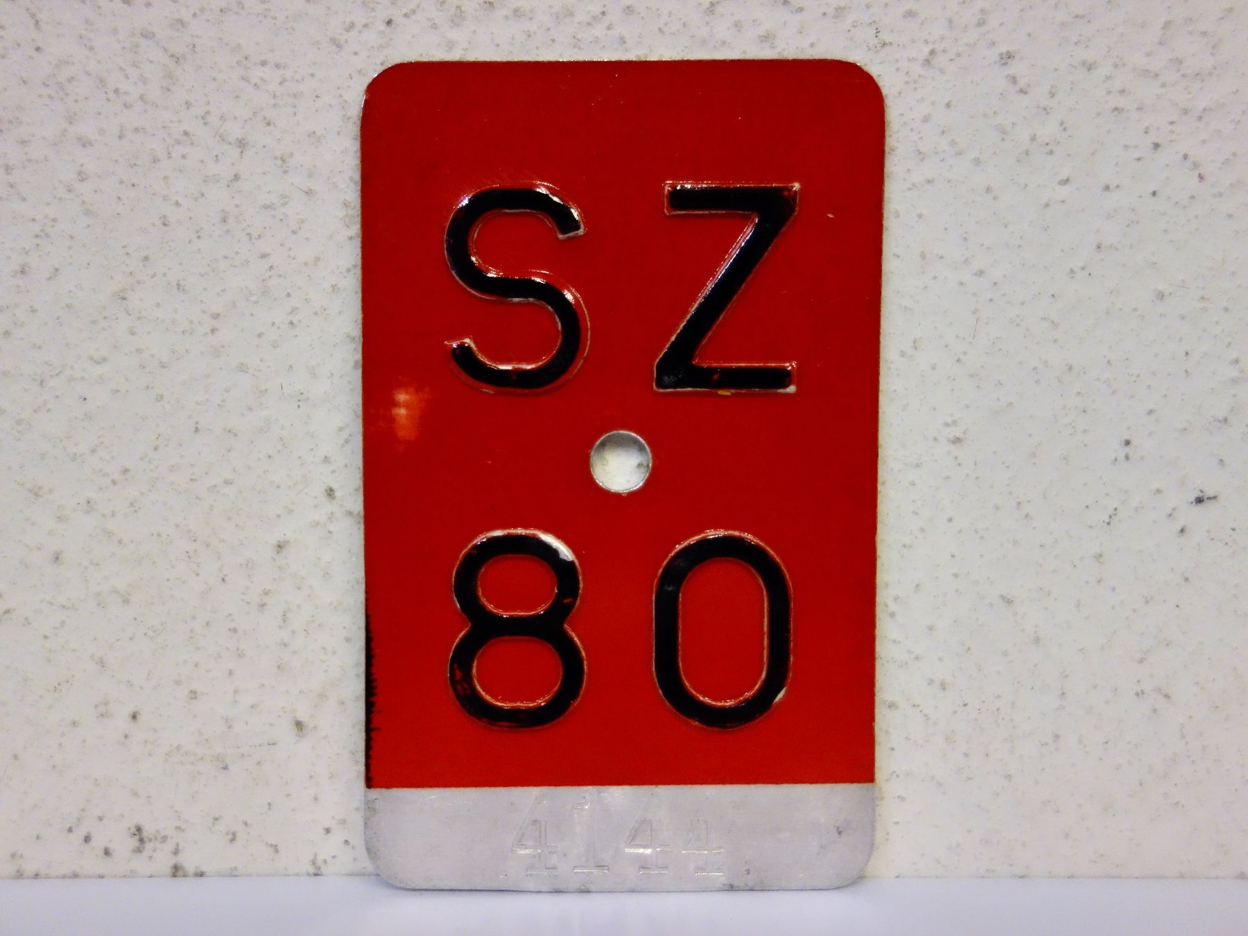 Ecriteaux: SZ 80 VELONUMMER - FAHRRADSCHILD – D'occasion à Kerzers par djstarsky73