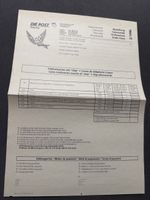 PTT Taxcard Bestellung 2/1996