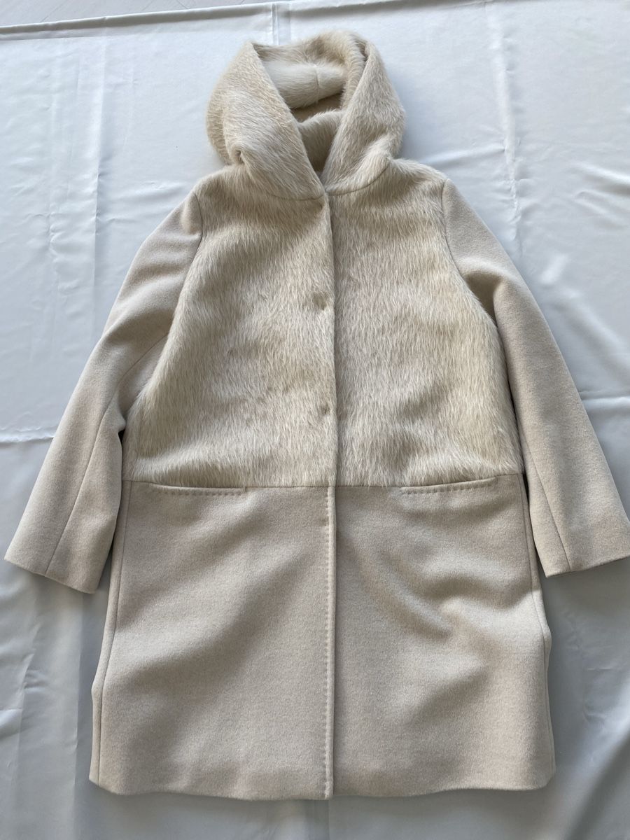 Max Mara Manteaux: Max Mara Wintermantel , 38. winterweiss. – Neuf avec emballage d'origine à Wettswil par ramba 1