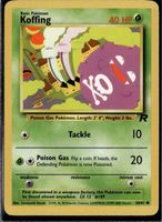 Koffing 58/82 Team Rocket Pokemon