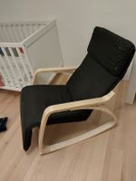 chaise à bascule ELLAN NOIRE