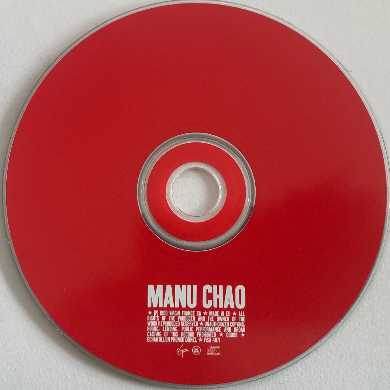 CD: MANU CHAO - CLANDESTINO – Usato da Poliez-Pittet venduto da Newtown-Records 4