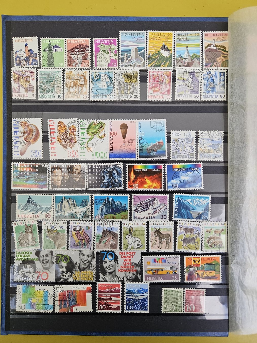 Alle Briefmarken: Collection de timbres anciens. – Gebraucht aus Biel/Bienne von echinops 2
