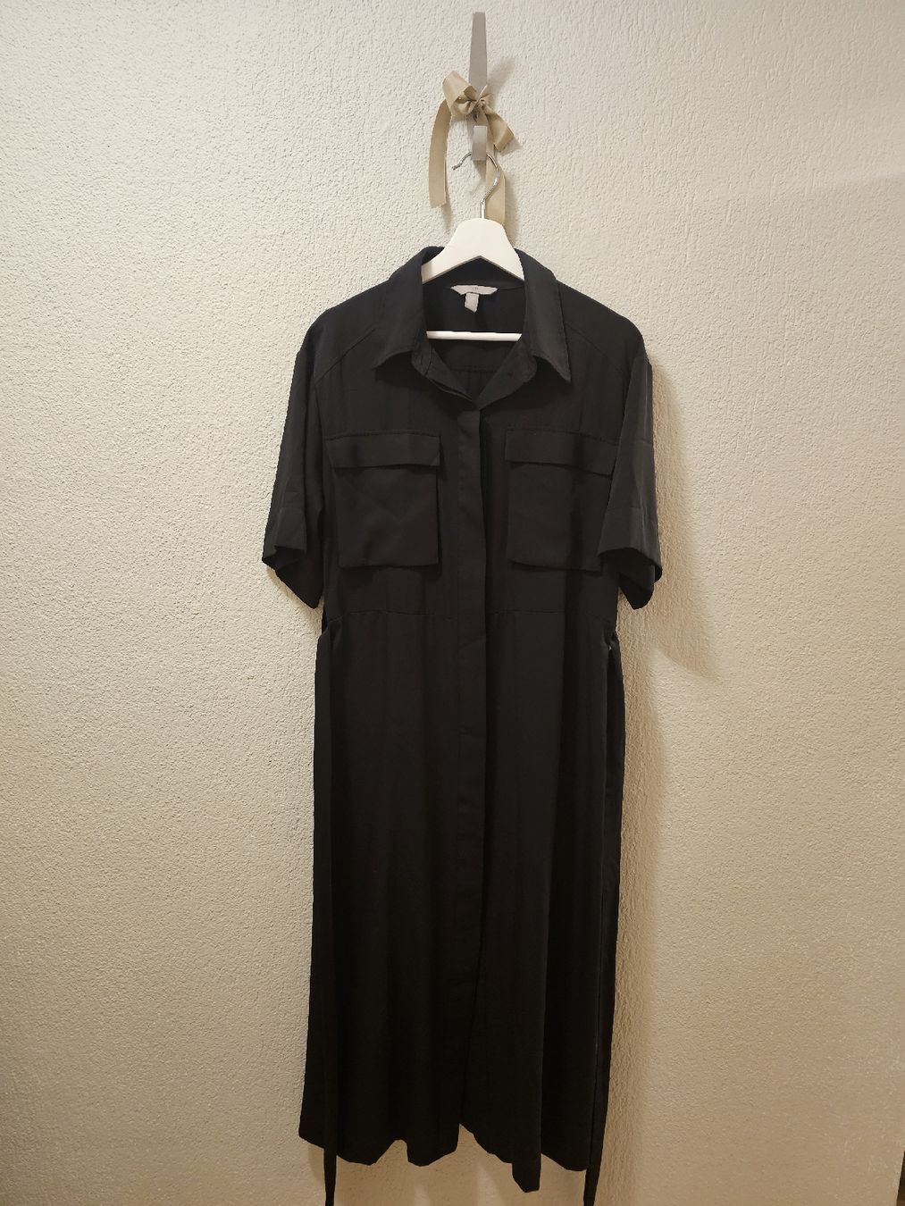 H&M Vestiti: H&M Hemdblusenkleid schwarz Gr. M – Nuovo (secondo la descrizione) da Bern venduto da Oscarella
