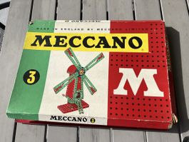 Meccano Metallbaukasten Nr. 3, Vintage