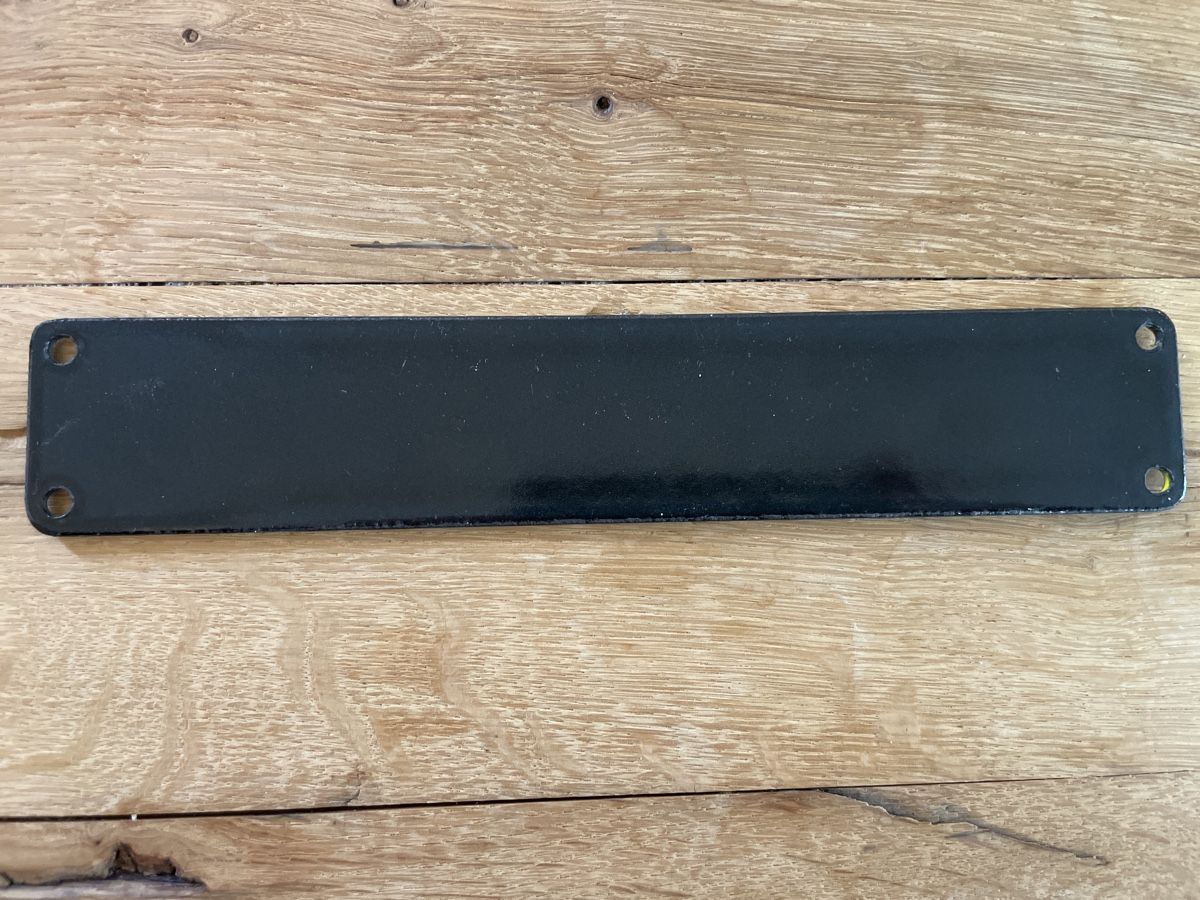 Schilder: Hinweisschild, Warnschild aus Email – Gebraucht aus Winterthur von cheerio97 2