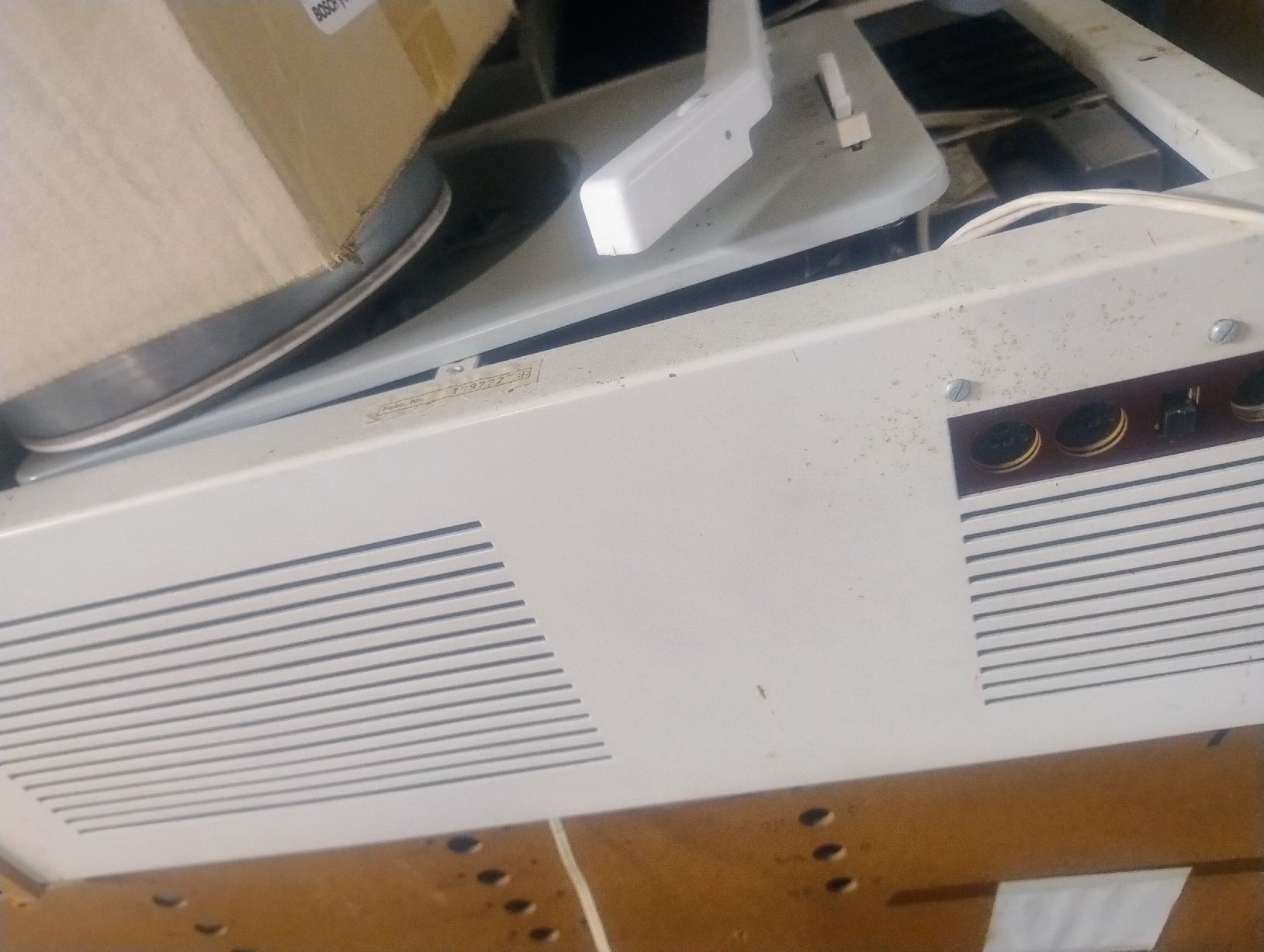 Braun Plattenspieler: Braun SK61 Schneewittchensarg Teile – Defekt aus Lütisburg Station von Flero 4