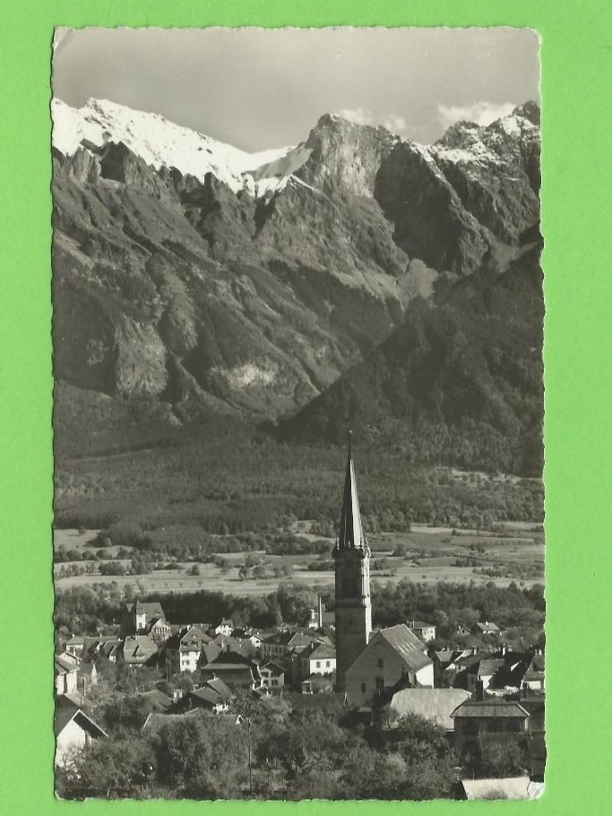 Ansichtskarten: Bad Ragaz mit Falknis – Gebraucht aus Zürich von t24_de