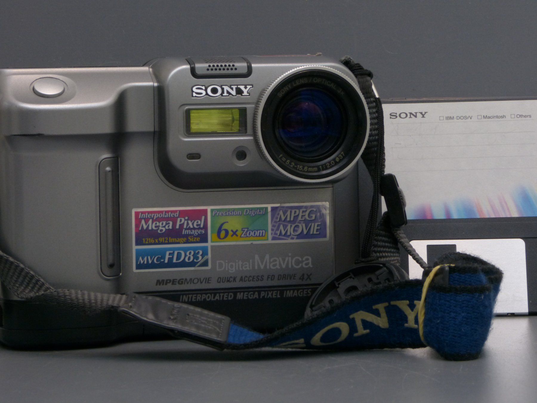 Sony Camcorder: Sony Digital Mavica / Digital Still Camera MVC-FD83 – Gebraucht aus Rheineck von  5