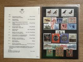 Norwegen - 1981 Jahresserie postfrisch 