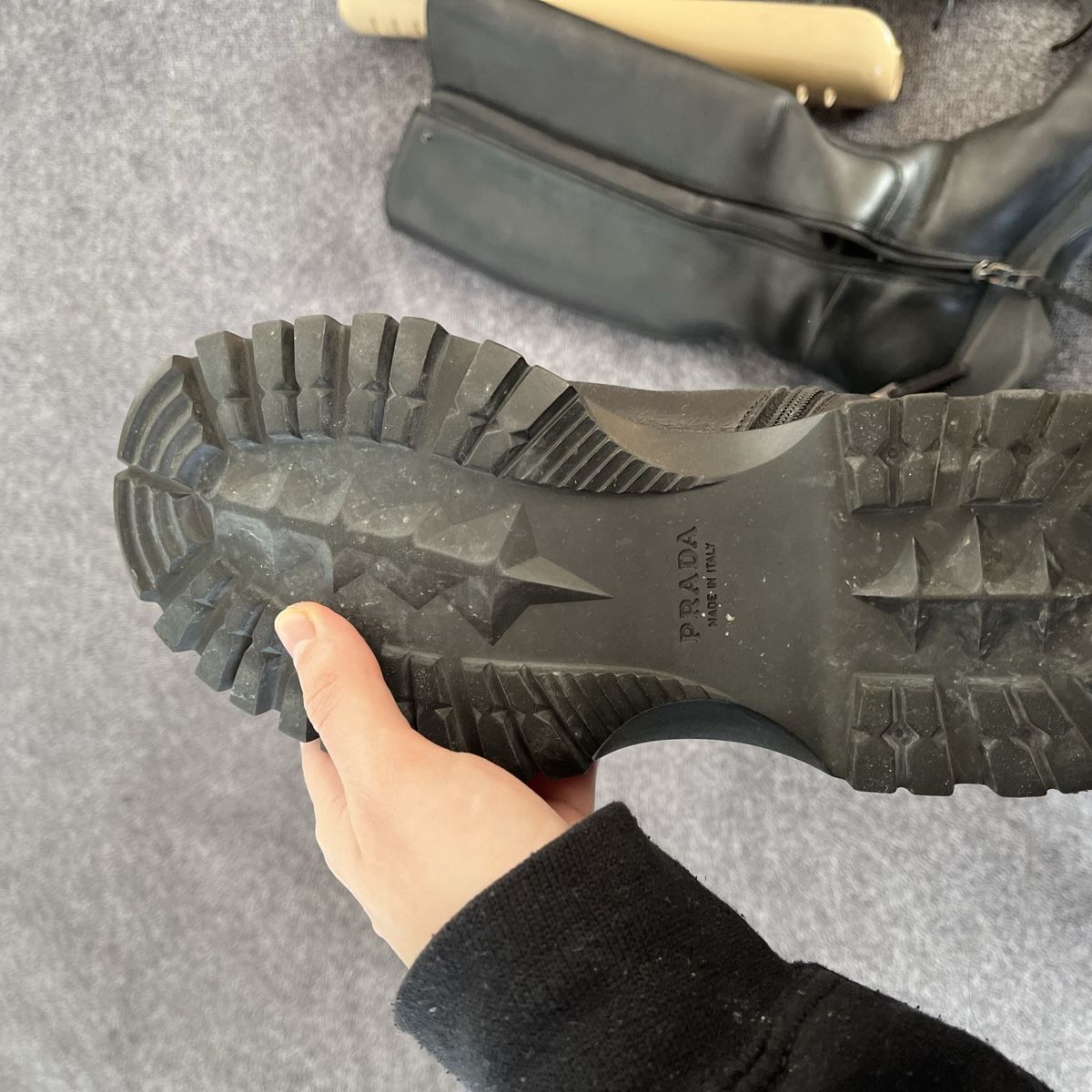 Prada Scarpe da uomo: Prada Chunky Boots – Usato da Zug venduto da saskia-chiara 6