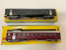 Fleischmann H0, 1416 und 5/31 SBB Personenwagen, Neuwertig