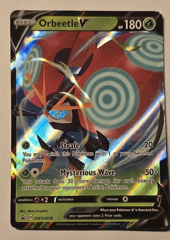 Pokémon Sammelbilder & Trading cards: Pokémon V, orbeetle – Gebraucht aus Bellinzona von Friederike_A