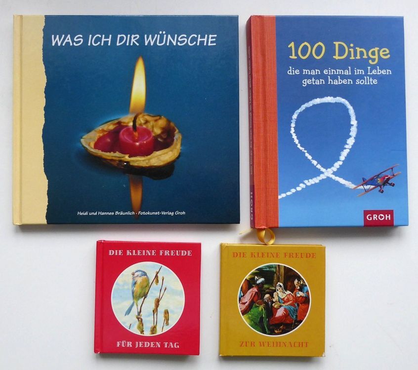 Verschiedene Geschenkbüchlein 1