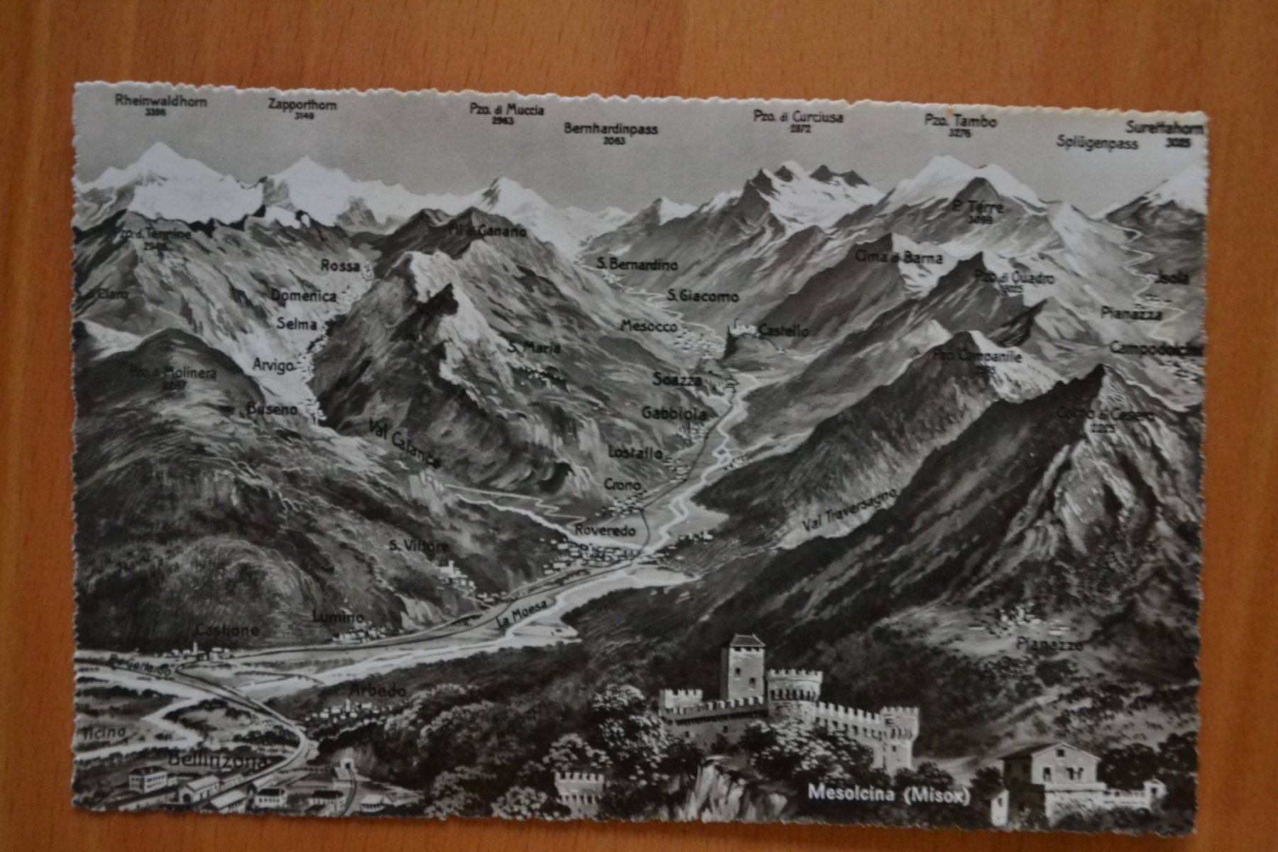 Cartes postales: AK Mesolcina Misox – D'occasion à Beinwil am See par kajak55