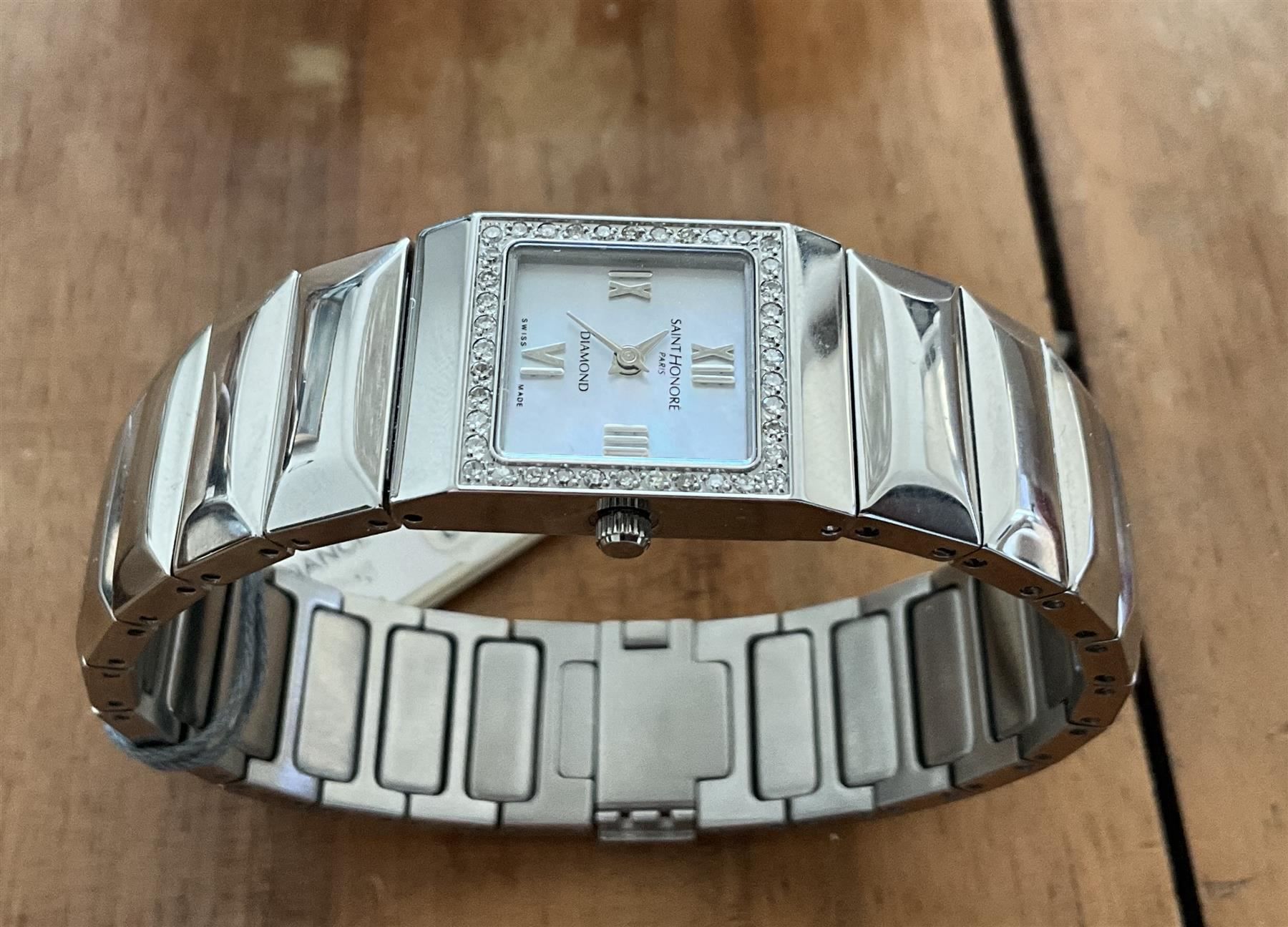 Orologi: Armbanduhr "Saint Honoré Diamond", NOS – Nuovo (secondo la descrizione) da Bern venduto da Ivob0 4
