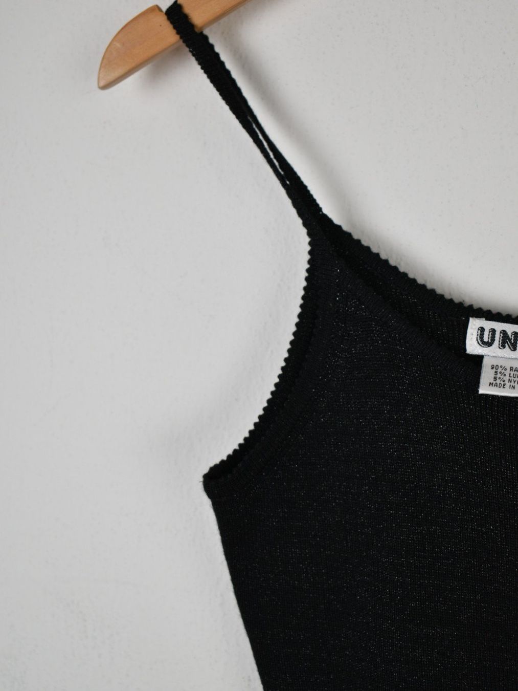 Top: Unique Stricktop, schwarz/Glitzer Gr.M – Usato da Nürensdorf venduto da 2ND_STORY 3