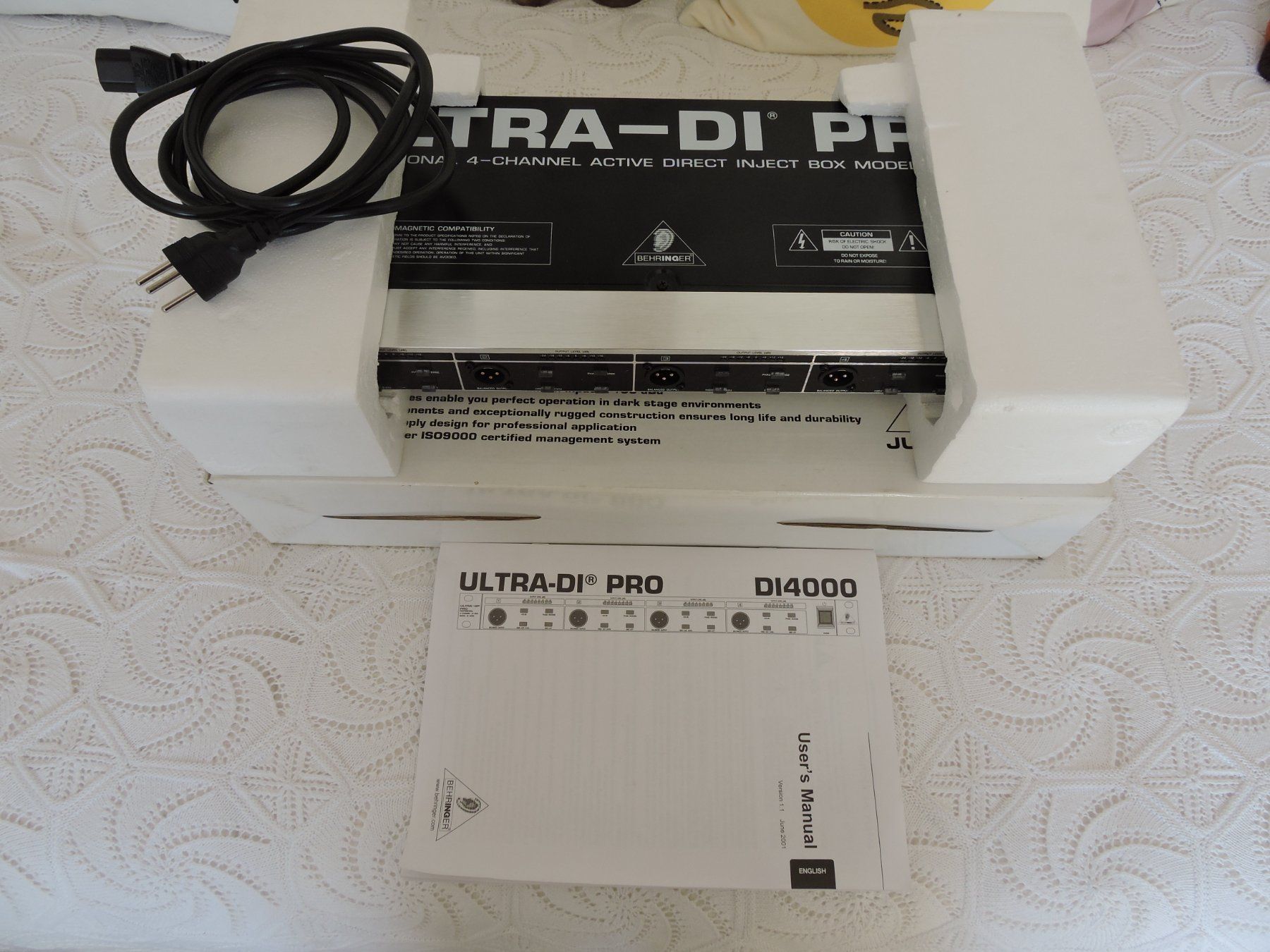 Behringer Console di mixaggio: Behringer ULTRA-DI PRO DI4000 Box – Usato da Burgdorf venduto da rosashop54 1