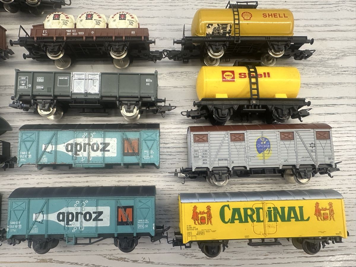 Liliput Modellini di ferrovie: 13x Lima Roco Pko Liliput Güterwagen – Usato da Lupsingen venduto da New-Haven 3