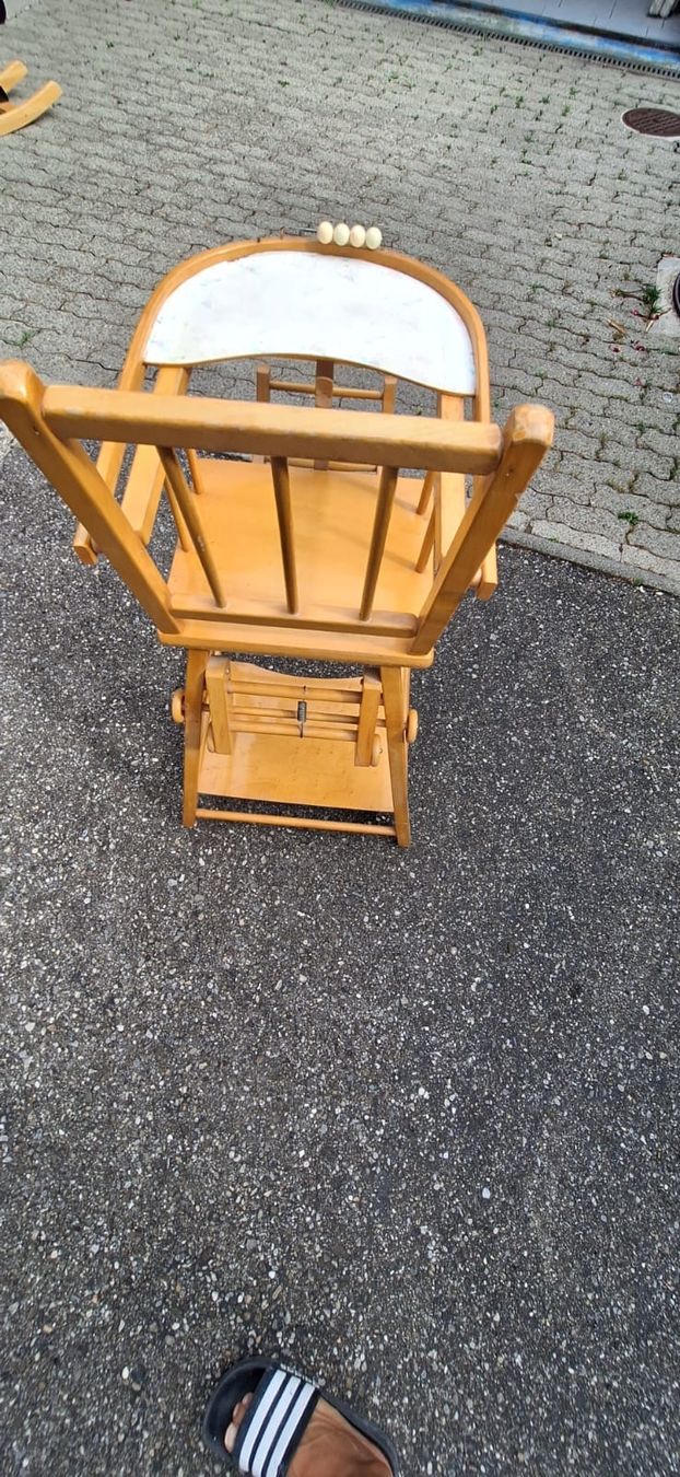 Seggioloni: Kinderhochstuhl Holz – Usato da Balsthal venduto da Leila_Luna 1