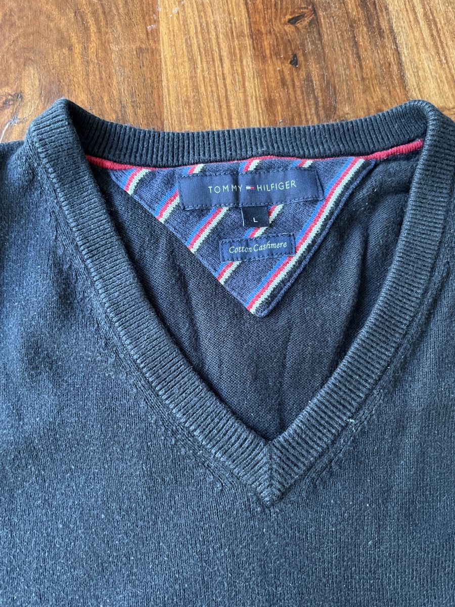 Tommy Hilfiger Maglioni & Felpe: Tommy Hilfiger Pullover, Grösse L, schwarz – Usato da Zwillikon venduto da Traktorjoe 2
