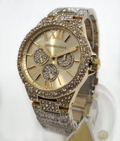 Neue Michael Kors Camille Damenuhr MK6958 gelbgold