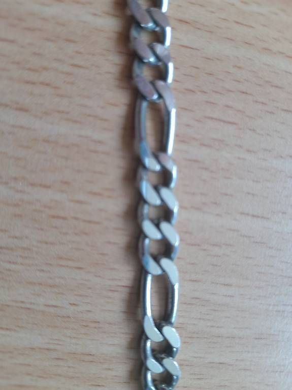 Ketten: Silberkette Figaro Männer 50cm – Gebraucht aus Ebnat-Kappel von mon_nk52 1
