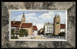 Passepartout-AK Zofingen, Eingang vom Bahnhof