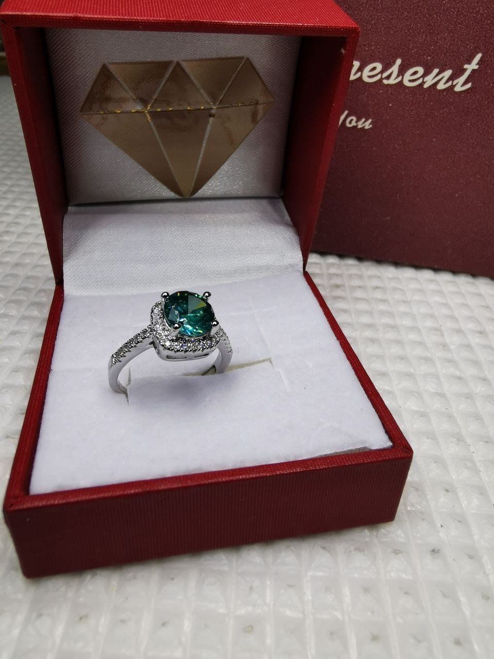 Anelli: Bague avec zircons – Nuovo e nell'imballaggio originale da Reconvilier venduto da Tsma67 4