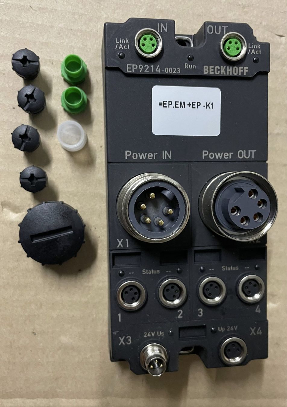 Beckhoff Componenti elettronici: Beckhoff Modul EP9214-0023 neuwertig – Nuovo e nell'imballaggio originale da Sins venduto da 3985schluckti 1
