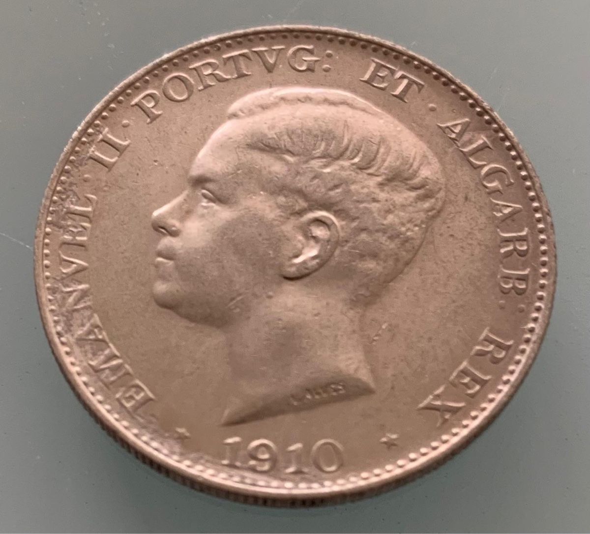 Tutti le monete: PORTUGAL 500 Reis 1910 SILBER – Usato da Brügg BE venduto da mcakinho