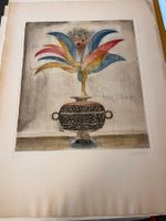 Finsterer Alfred "Lithographie "Wunderblume"  1980