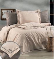 Parure de lit de 6 pieces en coton pur