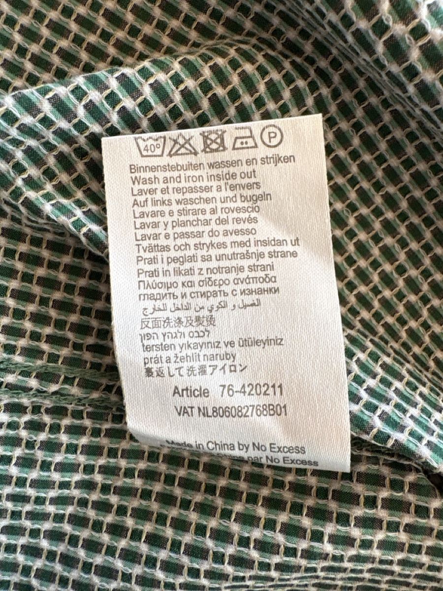 Camicie: Kurzarm Hemd / Gr L / grün  – Usato da Rümlang venduto da Fledermaus16 5
