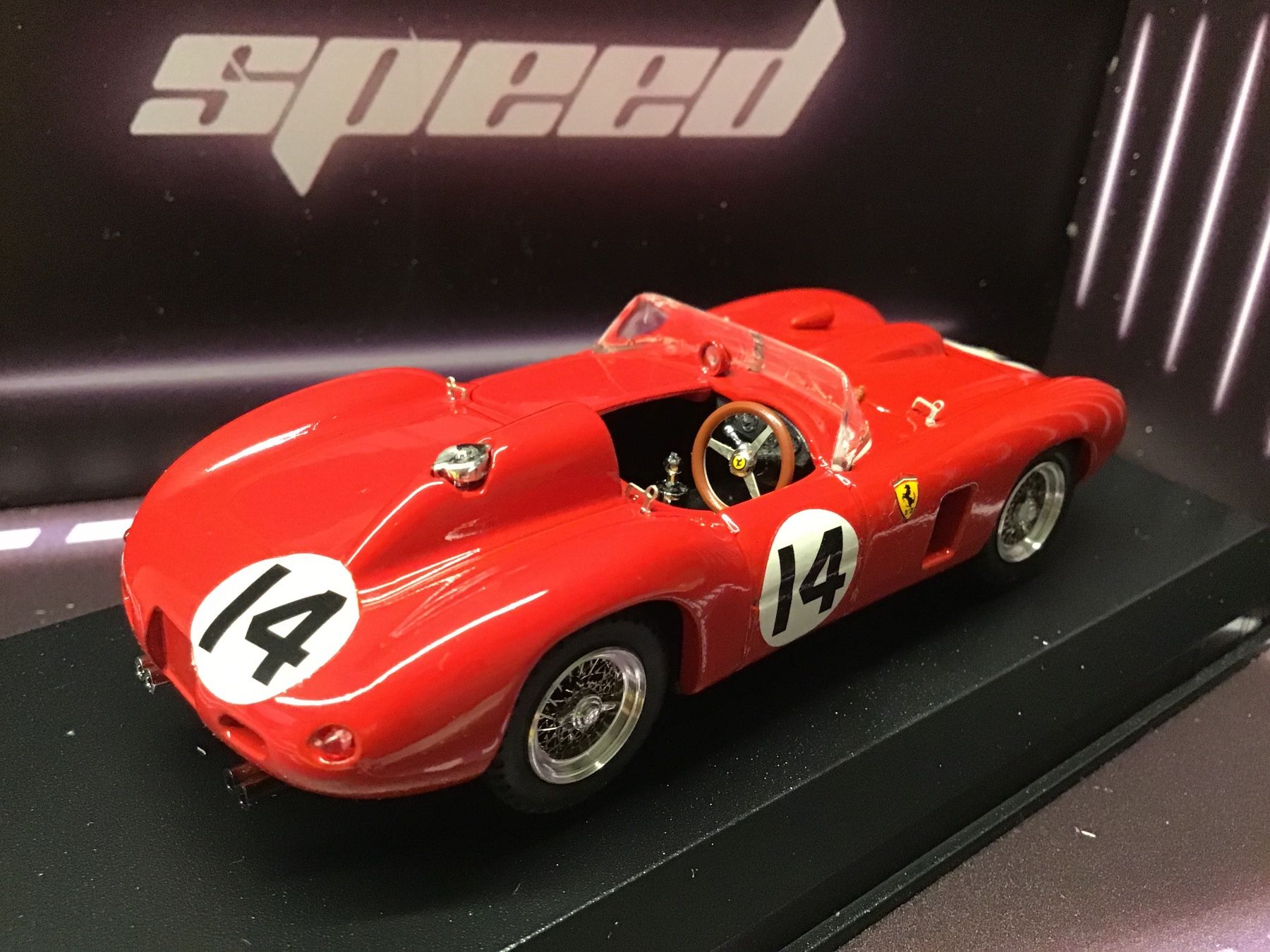Jolly Model SB 1/43 - Ferrari 340 Ghia Clienti Rossa 1957 (sans Boîte)