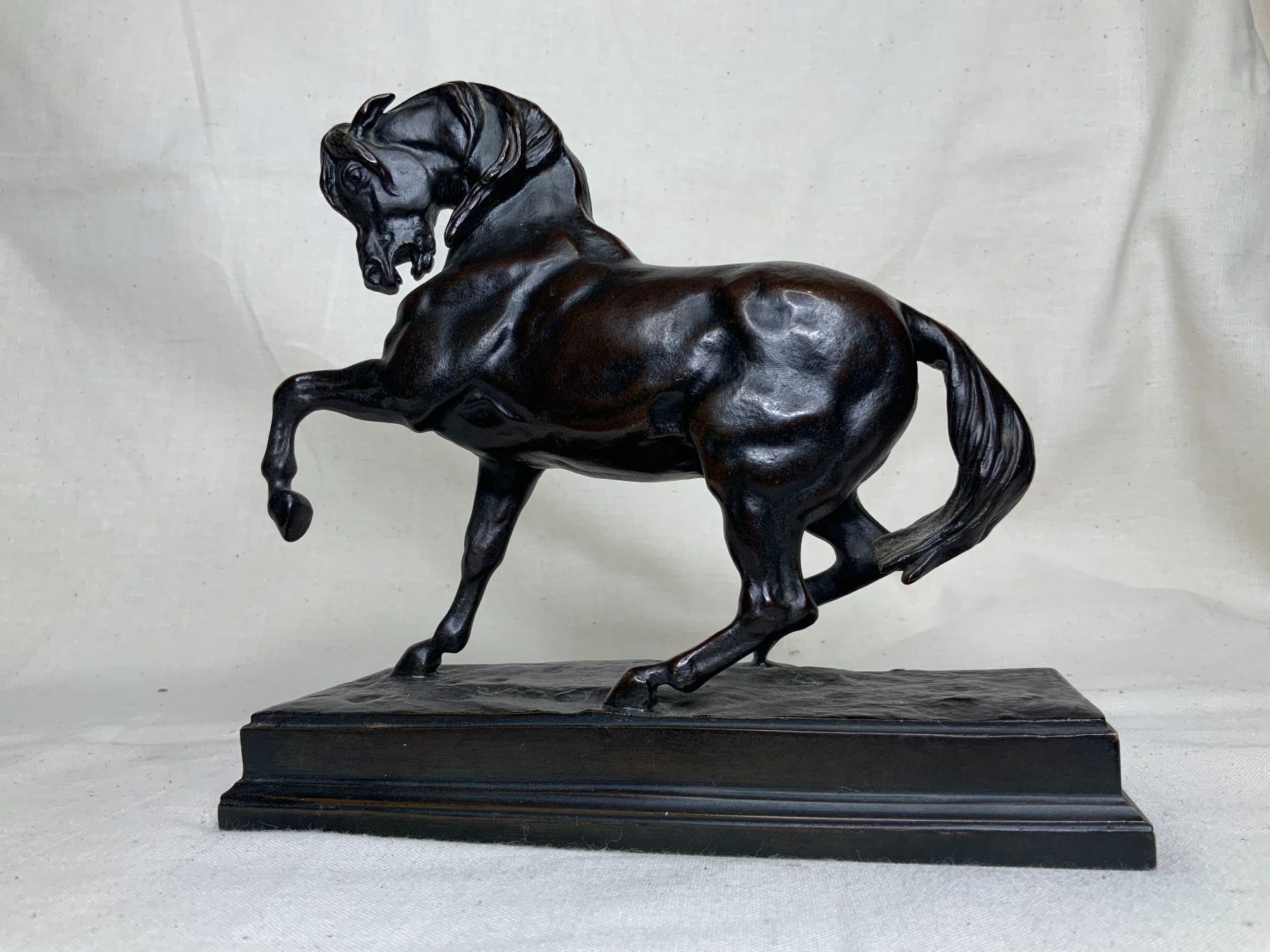 Skulpturen & Statuen: Barye Pferd / Barbedienne / Barye cheval Turc – Gebraucht aus La Heutte von Mikeller74 2