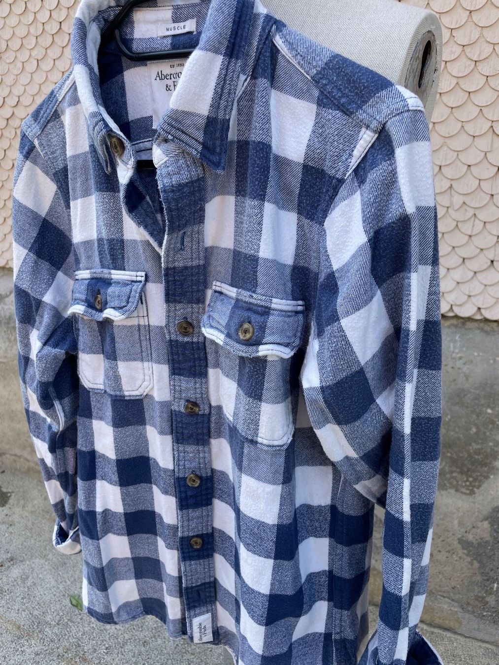 Abercrombie Camicie: ABERCOMBIE & FITCH Langarm Flanellhemd Gr. S – Usato da Frasnacht venduto da GracyStore 2