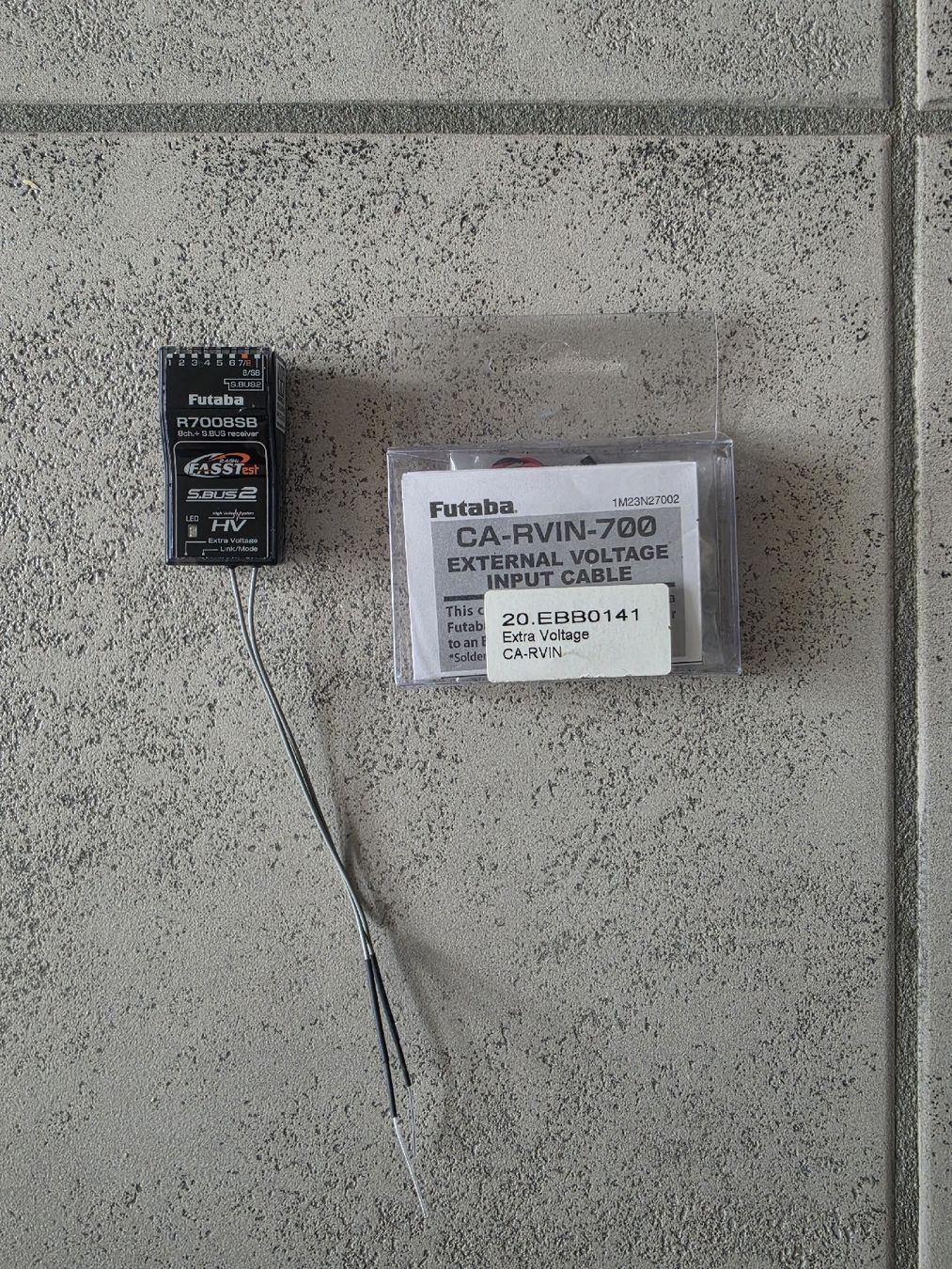 Futaba Modellismo RC: Futaba Empfänger R7008SB + Extern Voltage Kabel  – Usato da Neuenhof venduto da nightflight.81