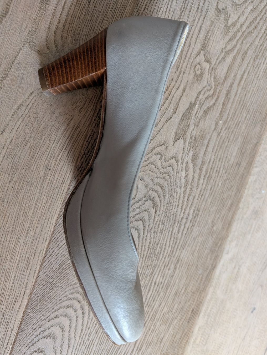Scarpe da donna: Elegante COLONYS Lederschuhe, hellgrau, Grösse 36 – Usato da Zürich venduto da kein-design 5