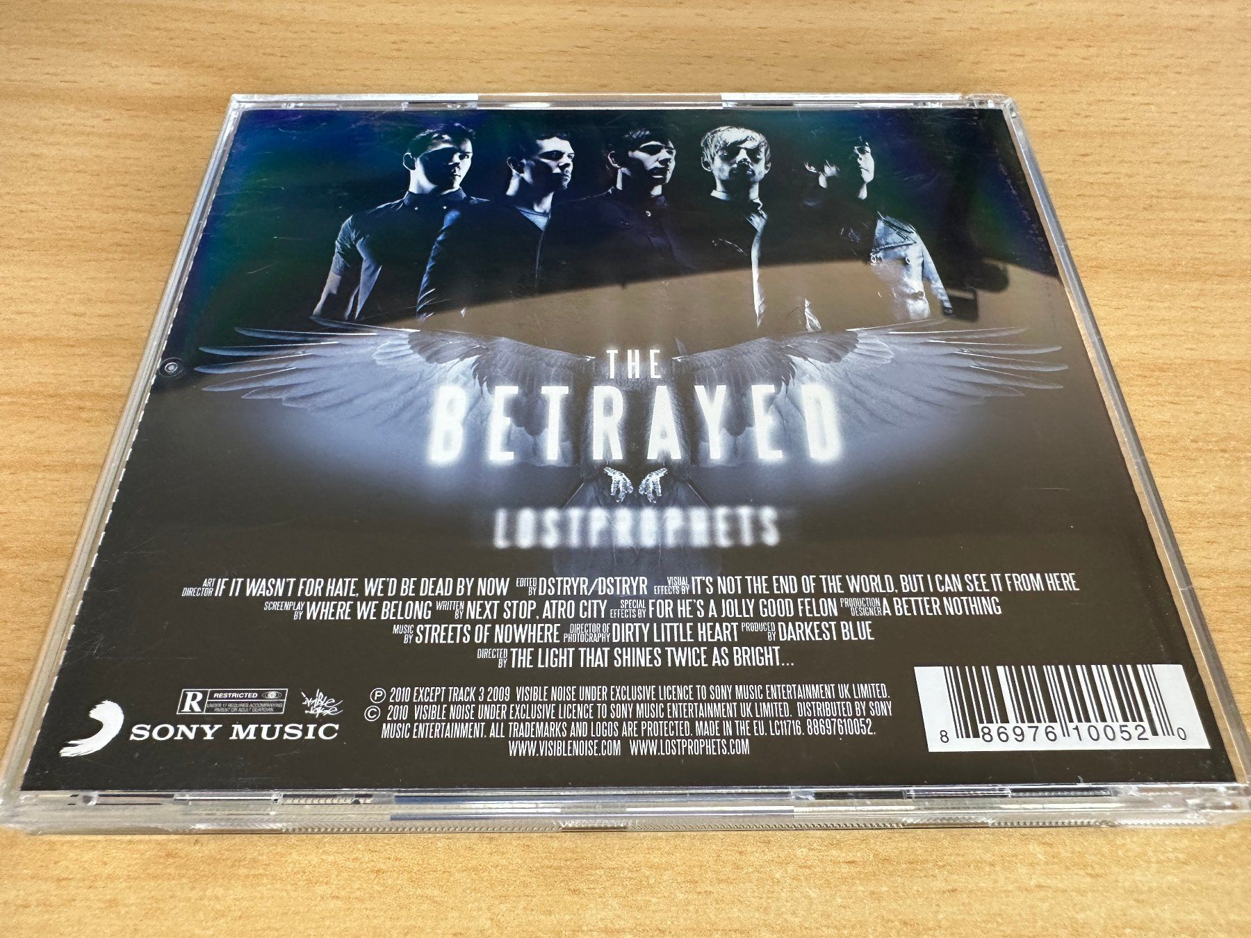 CD: Lostprophets – The Betrayed – Usato da Rikon im Tösstal venduto da Alpenmutz 1