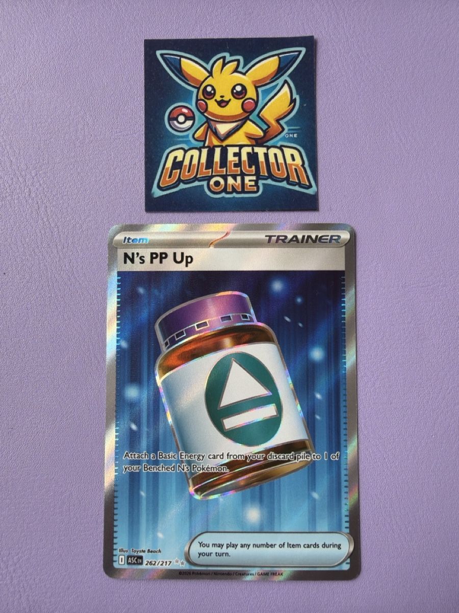 Pokémon Sammelbilder & Trading cards: Pokemon N's PP UP Item Fullart Top – Neu (gemäss Beschreibung) aus Lommiswil von CollectorOne