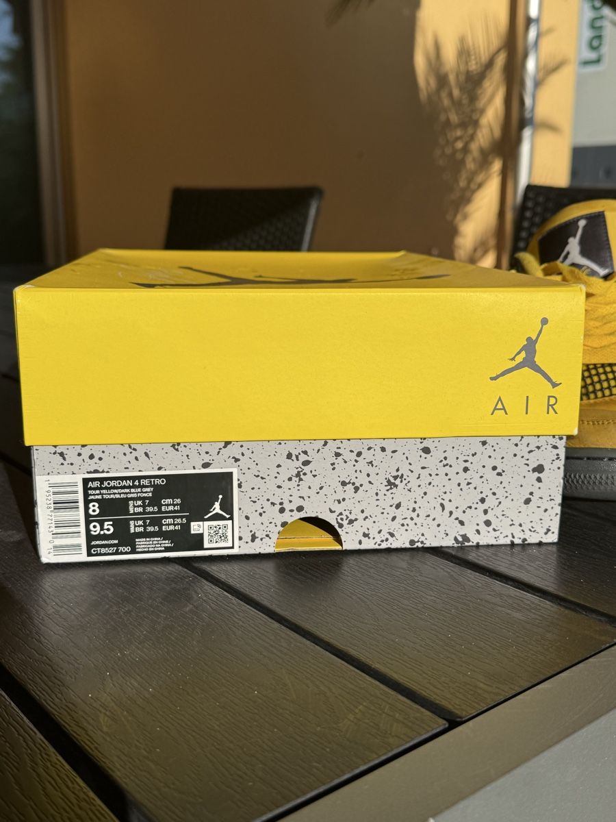 Scarpe da uomo: Air Jordan 4 Yellow Thunder – Usato da Huttwil venduto da sar_lbv8 3