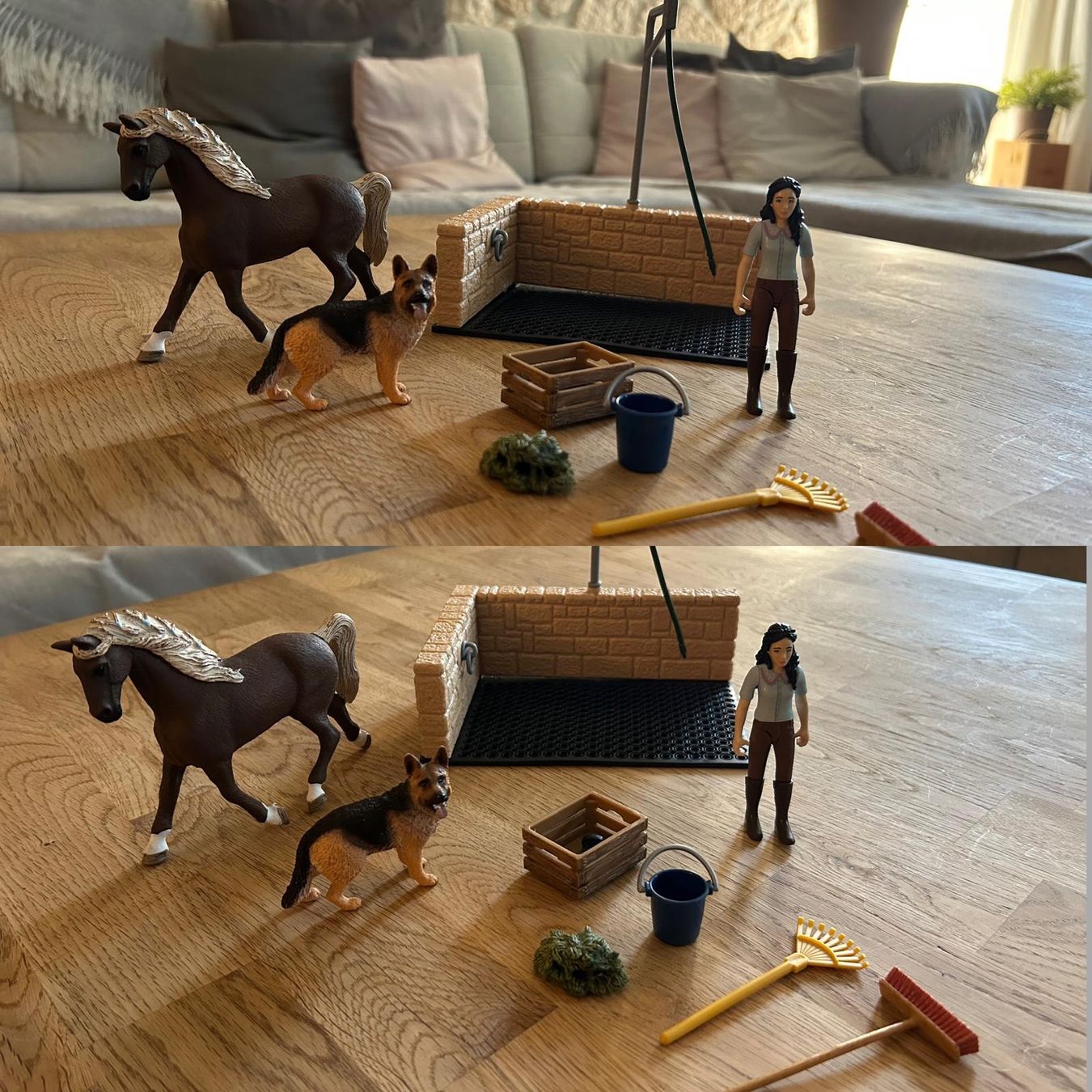 Schleich Giocattoli: Schleich Waschplatz – Usato da Glattfelden venduto da Babaluba