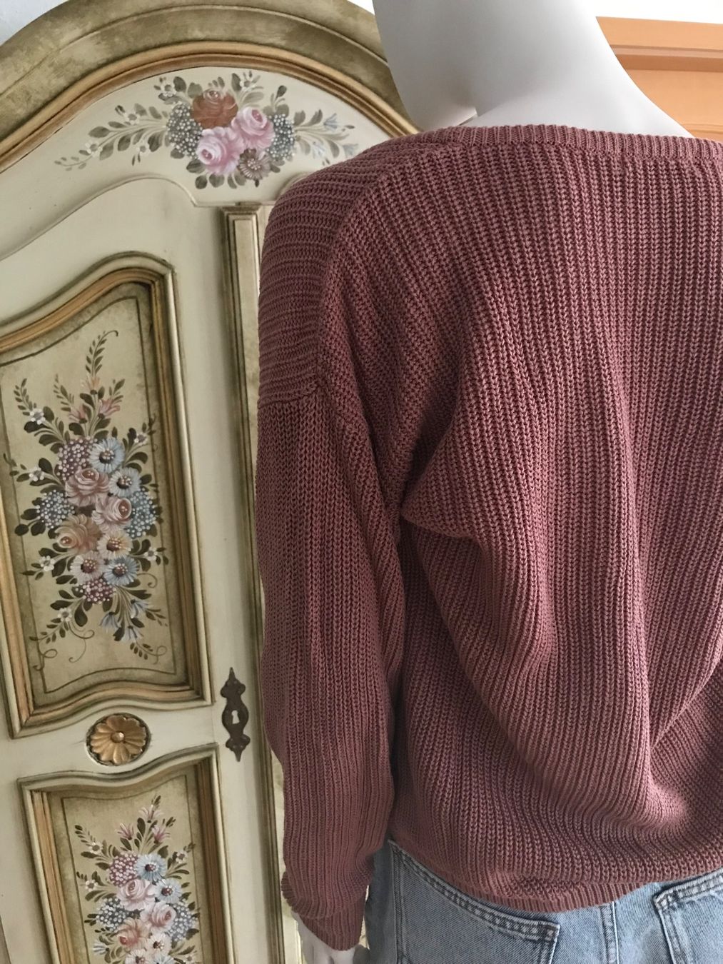 Maglioni & Felpe: Strickpullover altrosé, v-Ausschnitt – Usato da Rumisberg venduto da Jessica.97. 3