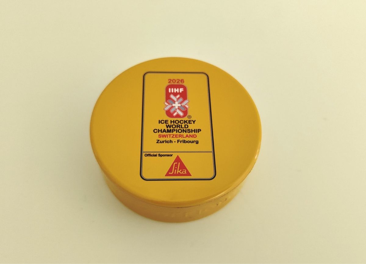 Palloni: IIHF Eishockey WM2026 Puck – Usato da Dietikon venduto da adi_9pyw