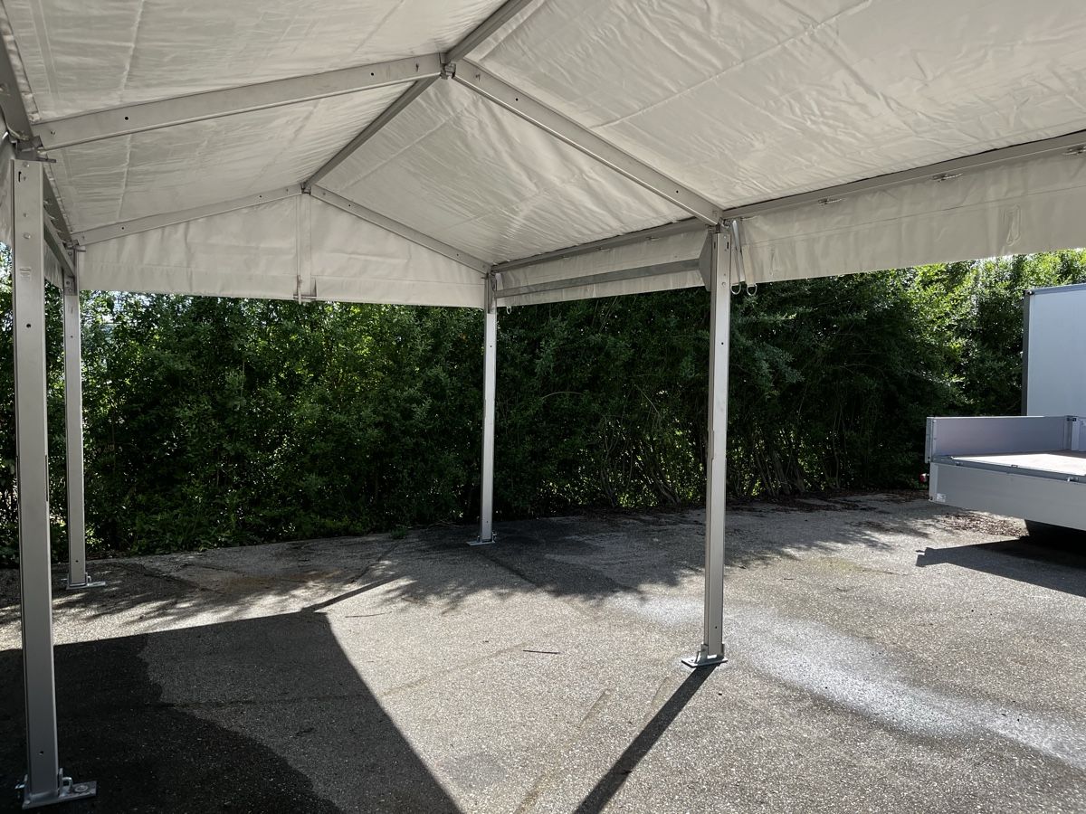 Rifugi: 3 x 6 m Carport Zelt - top Qualität - sehr günstig – Usato da grosswangen venduto da Poliniman0 3
