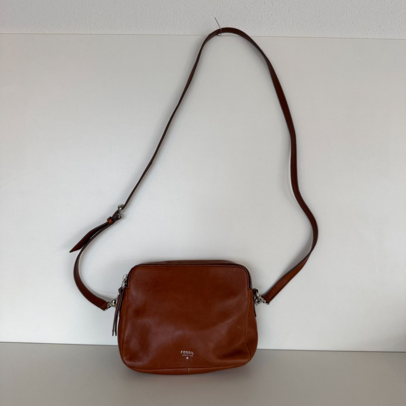 Fossil Borse da donna: Fossil Leder Tasche Crossbody braun – Usato da Balzers venduto da dassandro
